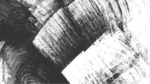 Black and white textured background with abstract brush strokes and rough surface details