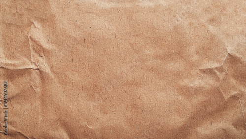 Recycled paper background. Cardboard texture. Crumpled paper