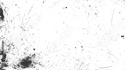 Grungy black and white textured background with scratches and speckles grunge