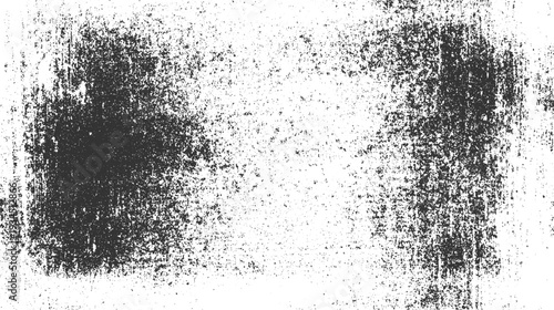 Black and white textured background with scattered speckles and grunge effect