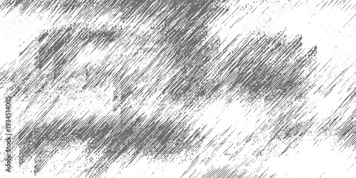 Vintage Stamp Line Sketch Overlay with Grunge Texture Effect, Rough Dirty Grainy Vector Illustration, Distressed Sketch Style Paper Background for Retro Design and Creative Overlay Use.