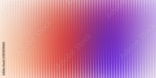 Abstract vertical ribbed gradient background with smooth color transition from pink to purple