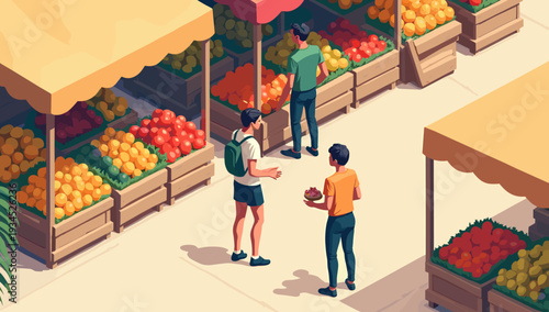 This vibrant illustration showcases a bountiful display of oranges, evoking feelings of freshness and abundance. Ideal for websites, marketing materia