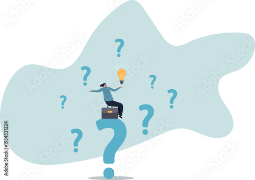 Question and answer, q and a or solution to solve problem, FAQ frequently asked question, help or creative thinking idea.human life and situation.