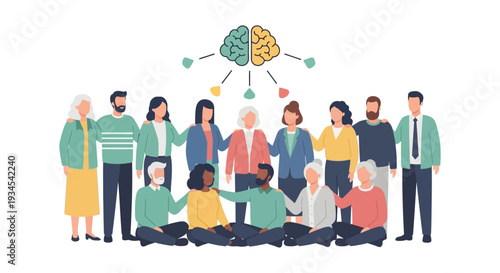 Diverse Group Collaboration & Collective Intelligence | Inclusive Teamwork & Mental Well-being