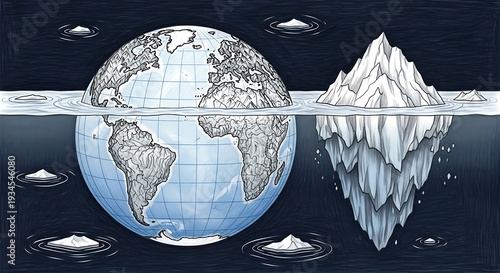 Global Warming Concept.