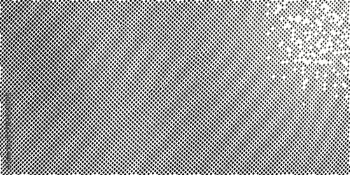 Abstract halftone pattern with a partially visible face on the right