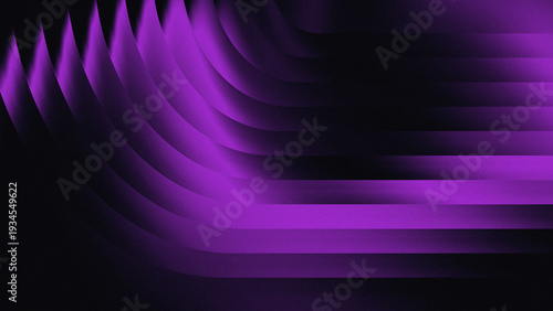 Purple gradient with ribbed curve fractal glass texture pattern. glossy purple abstract background perfect for tech,UI,modern banners, marketing visuals, creative backgrounds.