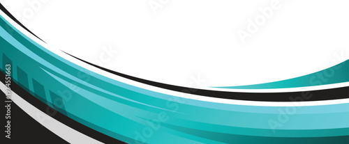 modern background of dynamic curved lines racing style car