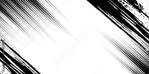 Vector with monochrome dot texture. Polka dot pattern template.  digital sophisticated hole