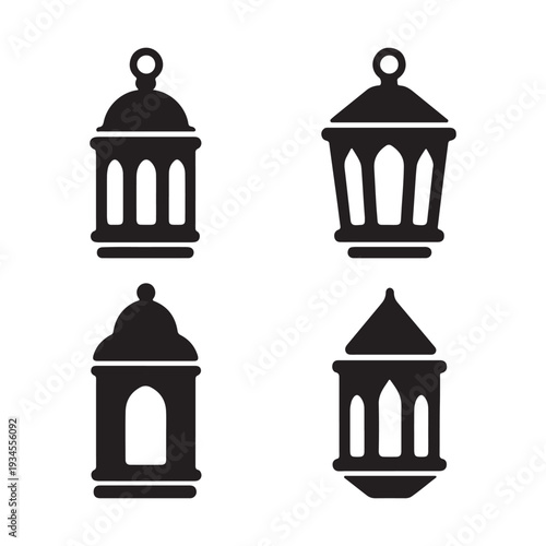 Vintage gold vector illustration of a Greek temple column and an antique metal birdcage symbol isolated on a travel architecture set