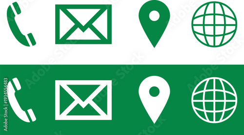 Communication and travel restrictions vector illustration flat design icons set