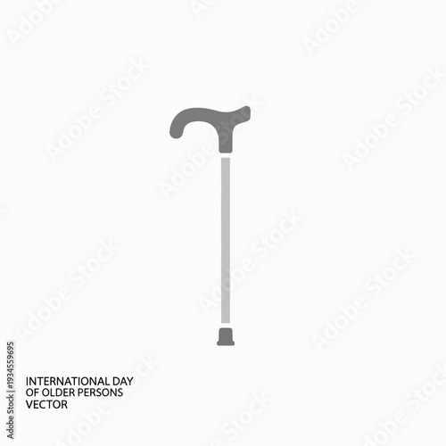 Cane for walking assistance device.