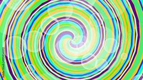 Colorful Pixelated Swirl Pattern with Soft Light Effects and Bokeh Overlays