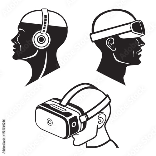 Virtual reality headsets for immersive experiences