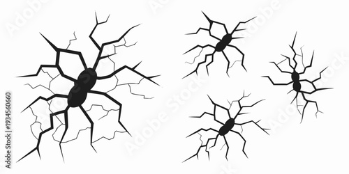 Detailed illustration of interconnected neurons in the human brain.