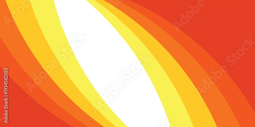 Gradient curved orange background vector modern design eps10