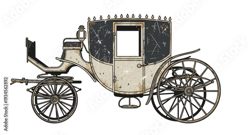 Vintage Carriage Vehicle