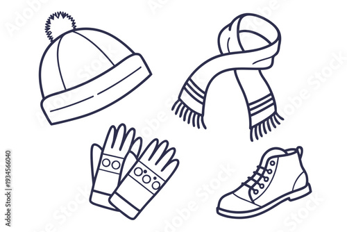 Winter clothing and accessories