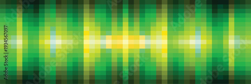 colorful green digital pixel abstract background