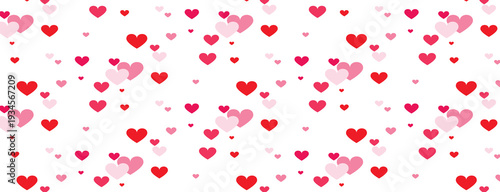 heart seamless pattern valentine s day background