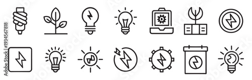 renewable energy green technology power related editable