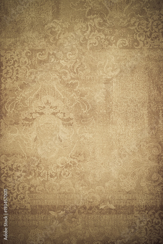 Vintage wallpaper. Perfect grunge background.