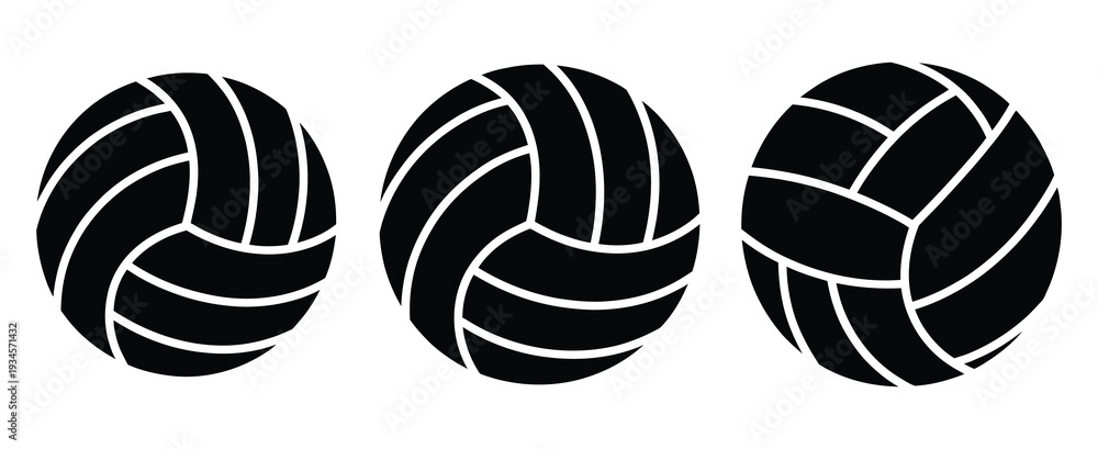 Obraz premium Volleyball sports icon for websites, logos, apps, templates, and designs, vector illustration suitable for digital, mobile, and professional creative projects.