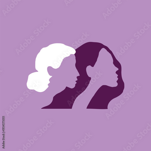 Women Profile Diversity Concept Illustration