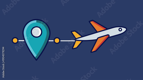 Location  with airplaine 