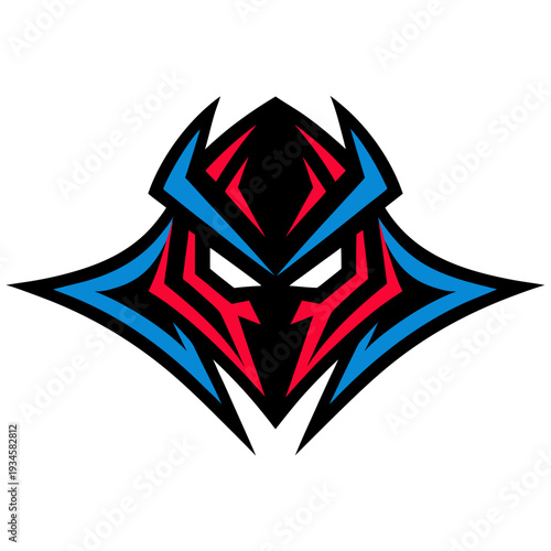 Cyber Assassin Gaming Logo – Futuristic FPS Esports Mascot