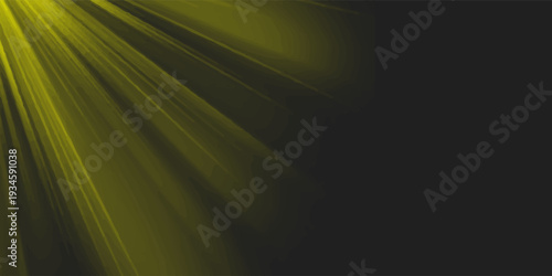  Rays of warm light. Sunlight. Lighting. yellow light