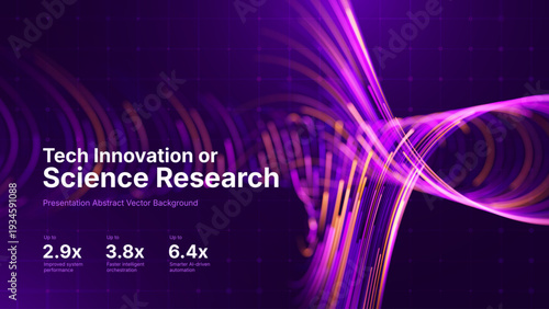 Modern Tech Illustration Highlighting Purple Data Lines As Fiber Optic Pathways For AI Systems, Emphasizing Speed And Internet Connectivity.