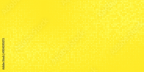 Lime yellow pop art background in retro comic style with halftone dots design, vector illustration eps10