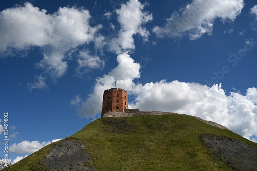 The Gediminas Tower in Vilnius, Lithuania