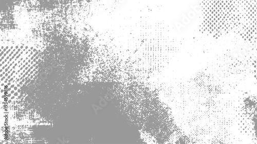 Gray and white grungy texture background pattern
