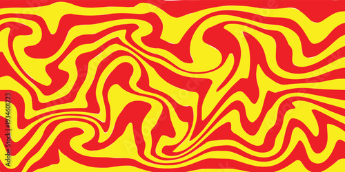 warning chevron red yellow background vector 10