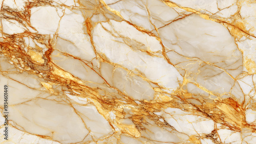 Beautiful white and gold marble stone texture