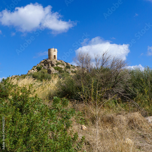 Torre Bennistra: Ancient 16th-Century Watchtower Perched on a Rocky Peak Above Scopello, Sicily