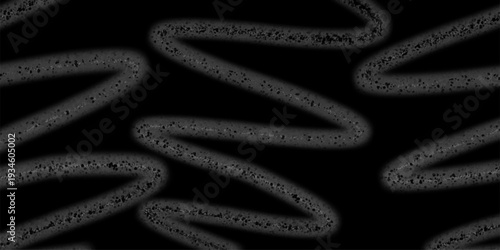 Circles with grain noise set, spheres with gradient stipple pattern, gradation to fade. Glitter luxury line gray on black background. gray  glitter circle, round and diamond particles.