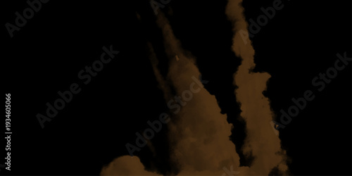 Abstract white cloud isolated on black background ,brush effect. white fluffy cloud isolated black background. concept effect design smoke fog, smog cloudy cutout. abstract cloud, mist overlay on Sky 
