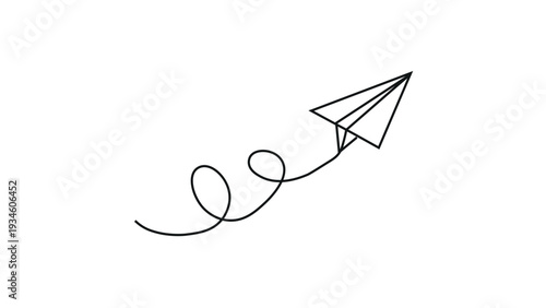 A single key sticking out from under a line