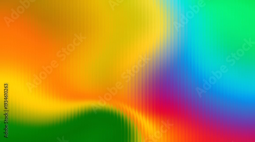 Vibrant colorful gradient background with wavy lines