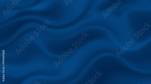 Vibrant blue wavy pattern with dynamic texture
