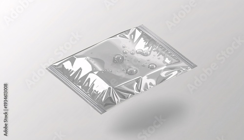 Clear Vacuum Sealed Bag with Subtle Air Bubble Texture
