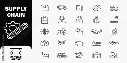 Supply chain logistics transportation shipping manufacturing desig