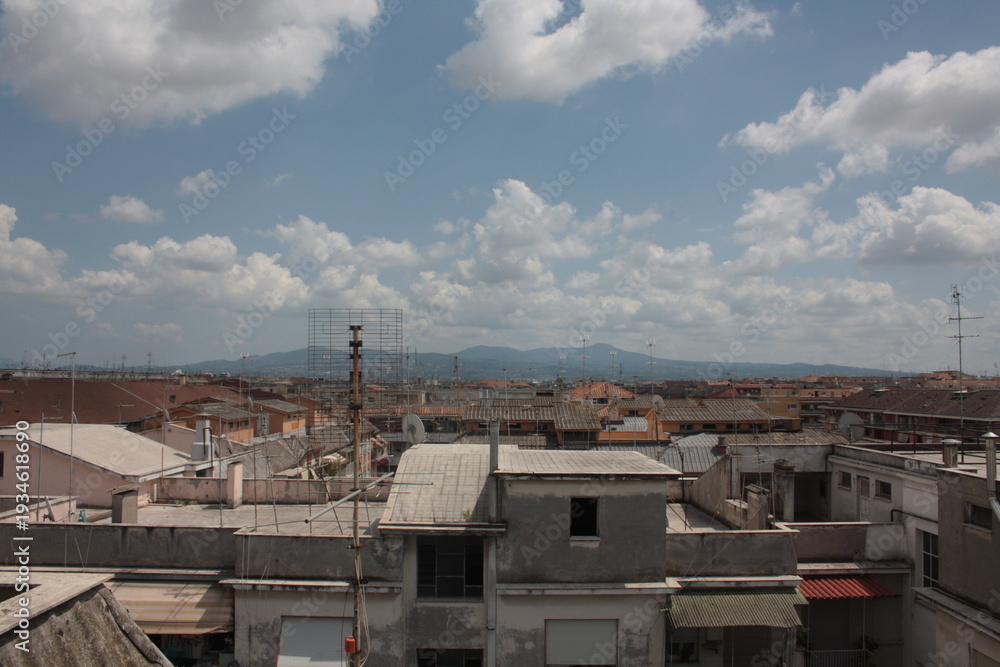 Fototapeta premium view of the city