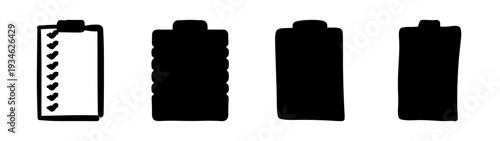 Compliance checklist vector illustration, flat design, business concept