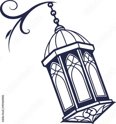 Islamic Lantern Fanous Silhouette