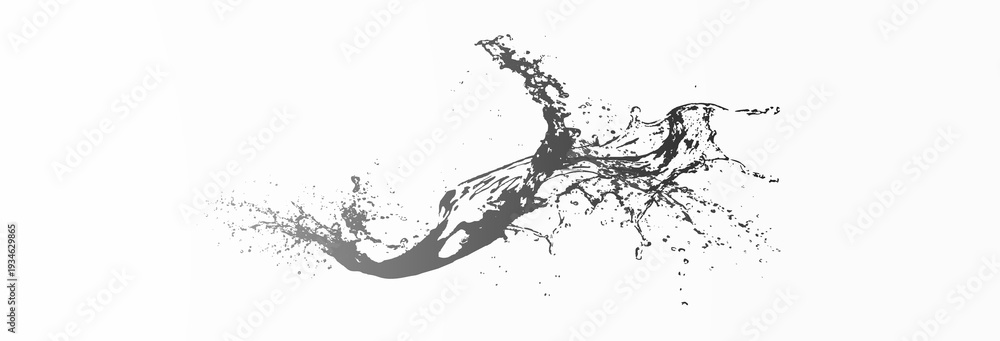 Obraz premium Realistic vector water drops png on a transparent light background. Water condensation on the surface with light reflection and realistic shadow. 3d vector illustration water splash. 
